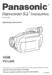 Panasonic PVL606 PVL606 User Guide