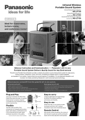 Panasonic WX-LAK12 Infrared Wireless Portable Sound System