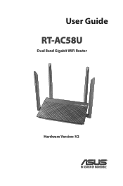 Asus RT-AC58U V2 users manual in English