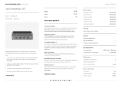 Fisher and Paykel CPV3-304-N Quick Reference guide