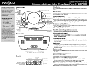 Insignia NS-BIPCD03 Quick Setup Guide (French)
