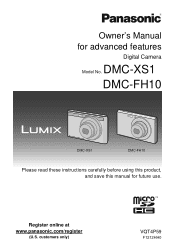 Panasonic DMC-FH10P DMCFH10 User Guide