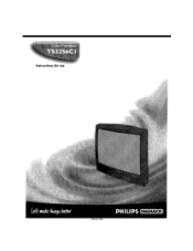 Philips TS3256C User manual