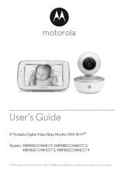Motorola mbp855connect 5 inches User Guide