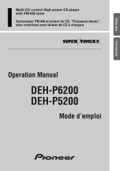 Pioneer DEH-P5200 Owner's Manual