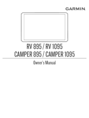 Garmin RV 895 Owners Manual
