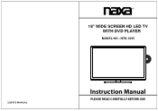 Naxa NTD-1955 English Manual