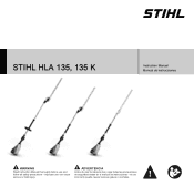 Stihl HLA 135 K 145° Instruction Manual