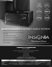 Insignia NS-SH513 Information Brochure (English)