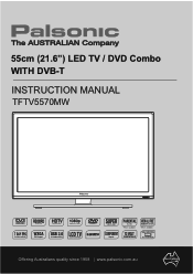 Palsonic TFTV5570MW Owners Manual