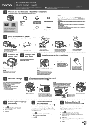 Brother International MFC-J5930DW Quick Setup Guide