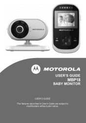 Motorola MBP18 User Guide