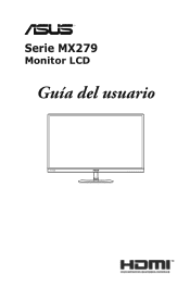 Asus MX279HE User Manual