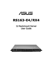 Asus RS163-E4 RX4 User Guide