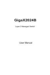 Asus GIGAX2024B User Manual