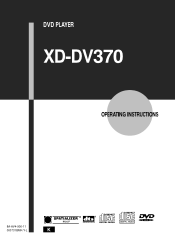 AIWA XD-DV370 Operating Instructions