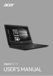 Acer Aspire ES1-433G User Manual W10