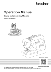 Brother International SE725 Operation Manual