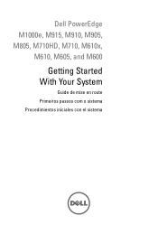 Dell PowerEdge M820 Getting
  Started Guide