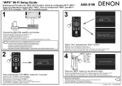 Denon ASD51W WiFi Setup Guide