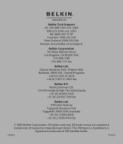 Belkin F5X019 User Manual