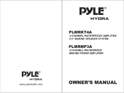Pyle PLMRKT4A PLMRMP3A Manual 1