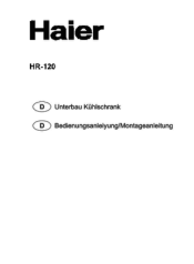 Haier HR-120 User Manual