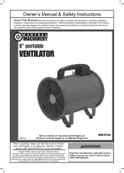 Harbor Freight Tools 97762 User Manual