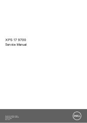 Dell XPS 17 9700 Service Manual