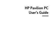 HP Pavilion 8200 HP Pavilion PC Model 8290 - User's Guide