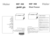 Haier HCF725 User Manual