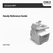Oki ES1624nMFP Guide:  Handy Reference ES1624MFP (American English)