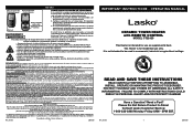 Lasko CT22420 User Manual