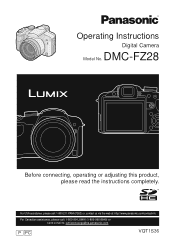 Panasonic DMC FZ28K Digital Still Camera