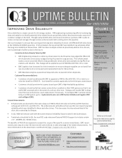 Dell VNX VG8 VNX-VNXe Uptime Bulletin for Q3 2014