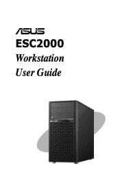 Asus ESC2000 Personal SuperComputer ESC2000 Users Manual e5897English