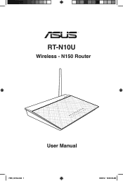 Asus RT-N10U B users manual with Firmware WRT in English