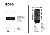 Boss Audio BV2550UA User Manual in Spanish