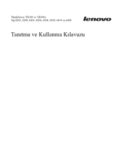 Lenovo ThinkServer TD100x (Turkish) User Guide