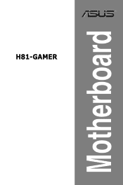 Asus H81-GAMER User Guide