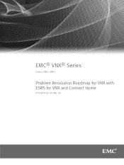 Dell VNX VG8 Problem Resolution Roadmap for VNX with SRS for VNX and Connect Home