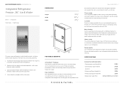 Fisher and Paykel RS36W80RU1_N Quick Reference guide