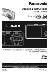 Panasonic DMC-TZ5K Digital Still Camera