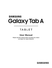 Samsung SM-T580 User Manual