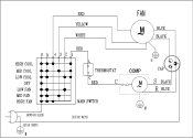 Frigidaire FRA122BU1 Wiring Diagram (All Languages)