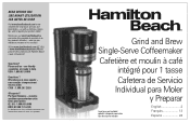 Hamilton Beach 49989 Use and Care Manual