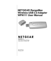 Netgear WPN111 WPN111 Reference Manual