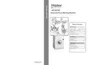 Haier HE1005TXV User Manual