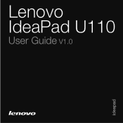 Lenovo U110 Laptop U110 User's Guide V1.0