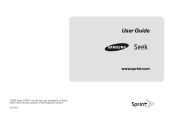Samsung SPH-M350 User Manual (user Manual) (ver.f7) (English)